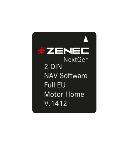 Zenec N-PNEX2SD-MH Navigationssoftware für Z-E3726