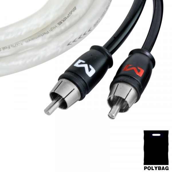 AMPIRE Audio-Kabel 550cm, 2-Kanal