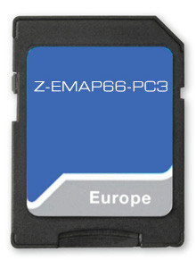 Zenec Z-EMAP66-PC3 PKW-Navi-Software für Z-x56/66/65