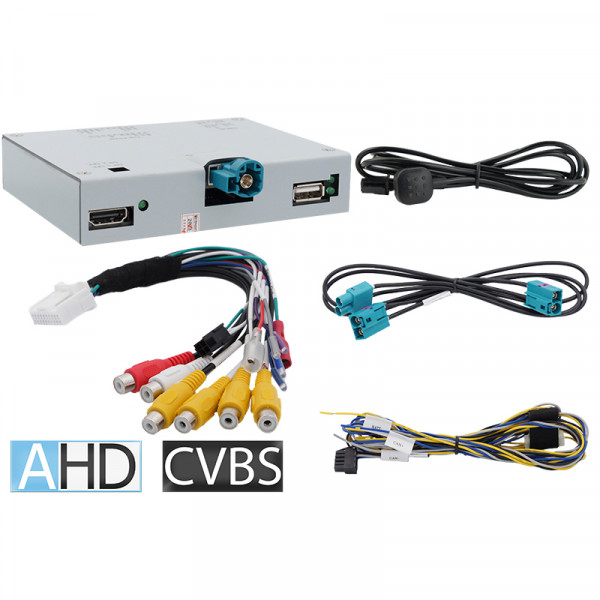 NAVLINKZ Video-Einspeiser AHD/FBAS/HDMI passend für PSA NAC/RCC/IVI