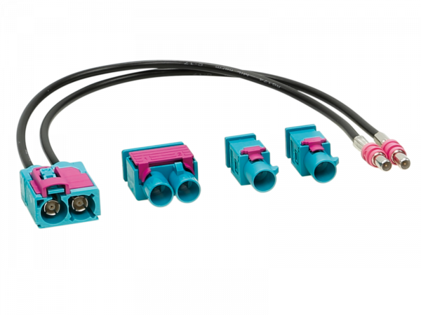 ACV 1524-25-0 Antennenadapter Doppel-FAKRA (w) > 1x Doppel / 2x Einzel