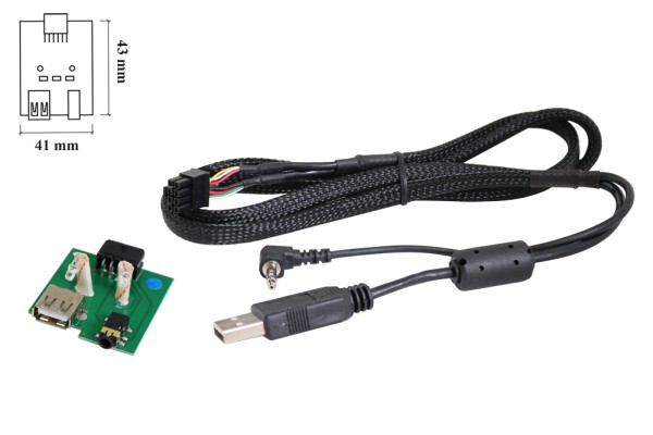 RTA 005.402-0 USB-Einbaubuchse für Kia